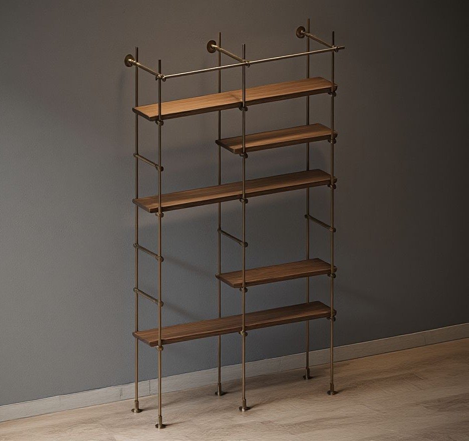 Floor Mounted Shelving System